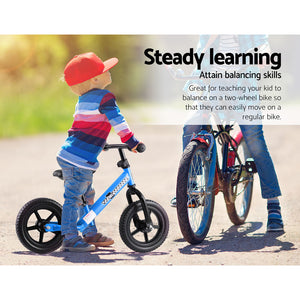 Rigo 12 Inch Kids Balance Bike - Blue