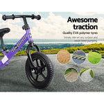 Rigo 12 Inch Kids Balance Bike - Purple