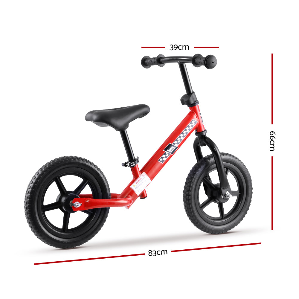 Rigo 12 Inch Kids Balance Bike - Red