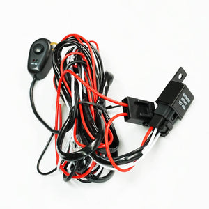 LED HID Wiring Loom Harness Spot Work Driving light bar 12V 40A Relay 2 Way