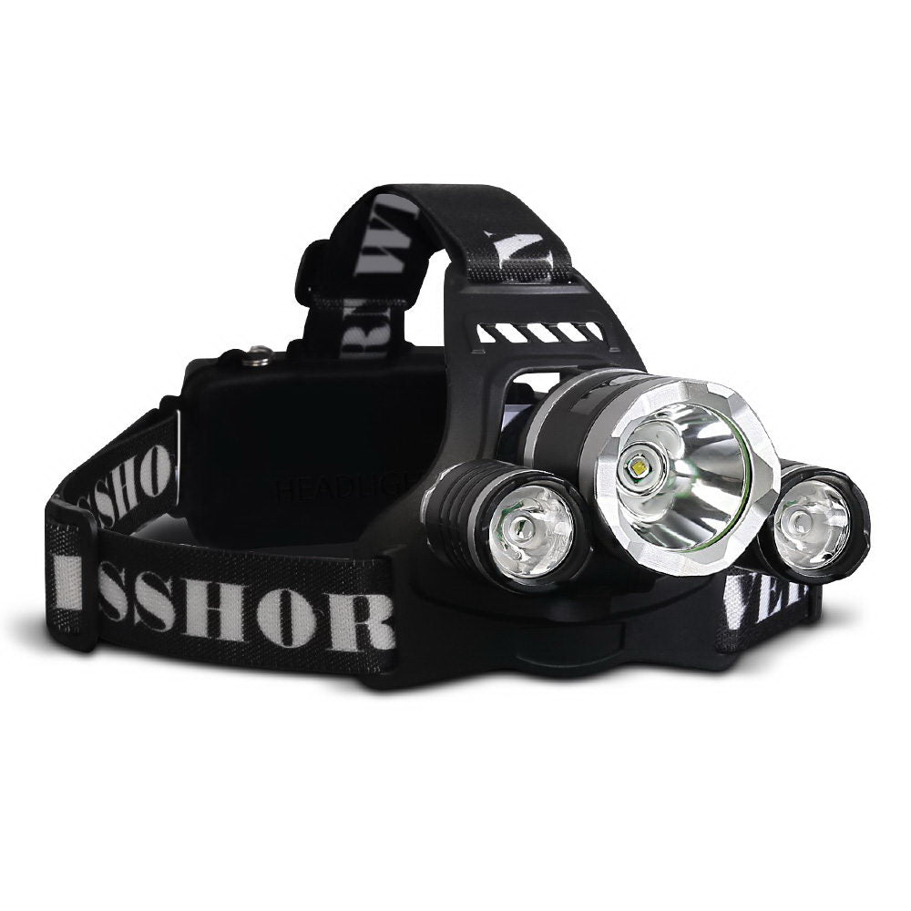 Weisshorn 4 Modes LED Flash Torch Headlamp