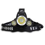 Weisshorn 4 Modes LED Flash Torch Headlamp