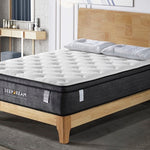 Eurotop Mattress 5 Zone Pocket Spring Latex Foam 34cm - Double