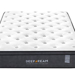 Eurotop Mattress 5 Zone Pocket Spring Latex Foam 34cm - Double