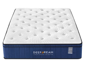 Cool Gel Memory Foam Mattress 5 Zone Latex 34cm - Double