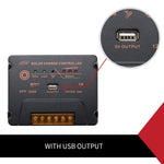 MPPT Solar Charge Controller Solar Panel Battery Regulator 12-24V 20A With USB