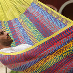 King Size Nylon Plus Hammock in Confeti