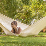 King Nylon Plus Hammock in Cream