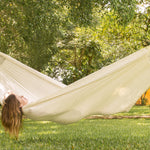 King Nylon Plus Hammock in Cream