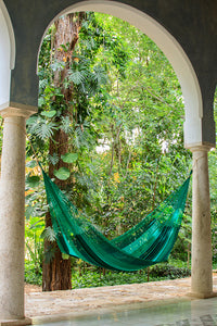 King Nylon Plus Hammock in Fresch Garden