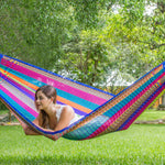 Jumbo Nylon Plus Hammock in Mexicana