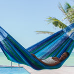 Jumbo Nylon Plus Hammock in Oceanica