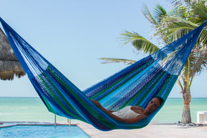 King Nylon Plus Hammock in Oceanica