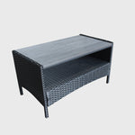 Ravello 4 Piece Rattan Sofa Set - Polywood Table