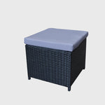 Messina 9 Piece Rattan Dining Set - Polywood Table