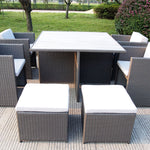 Messina 9 Piece Rattan Dining Set