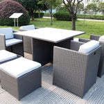 Messina 9 Piece Rattan Dining Set