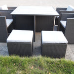 Messina 9 Piece Rattan Dining Set