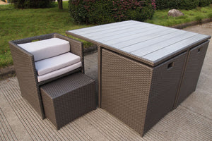 Messina 9 Piece Rattan Dining Set