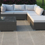 Levanzo Super Modular With Chaise and Table