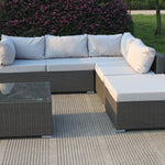 Levanzo Super Modular With Chaise and Table