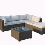 Levanzo Super Modular With Chaise and Table