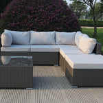 Levanzo Super Modular With Chaise and Table