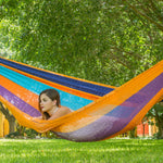 Jumbo Size Outdoor Cotton Hammock in Alegra