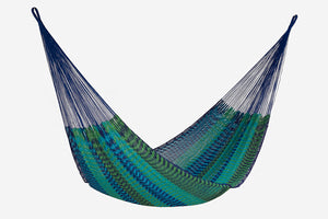 Queen Size Outdoor Cotton Hammock in Caribe