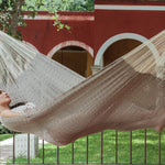 Queen Size Outdoor Cotton Hammock in Dream Sands