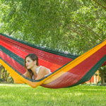Jumbo Size Outdoor Cotton Hammock in Imperial