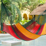 Jumbo Size Outdoor Cotton Hammock in Imperial