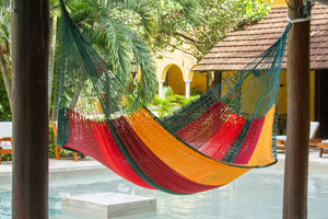 Jumbo Size Outdoor Cotton Hammock in Imperial