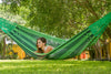 Queen Size Outdoor Cotton Hammock in Jardin