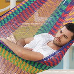 Jumbo Size Outoor Cotton Hammock in Mexicana