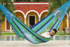Jumbo Size Outdoor Cotton Hammock in Oceanica