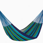 Jumbo Size Outdoor Cotton Hammock in Oceanica