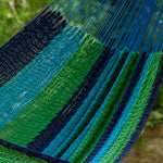 Jumbo Size Outdoor Cotton Hammock in Oceanica