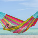 Jumbo Size Outdoor Cotton Hammock in Radiante