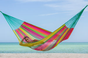 Jumbo Size Outdoor Cotton Hammock in Radiante