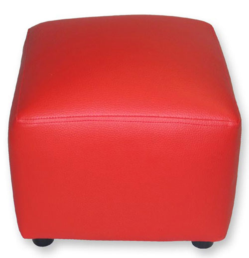 Red Ottoman