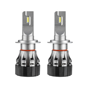 Pair LED Headlight Kit Driving Lamp CSP H7 High Low Beam Canbus ERROR FREE