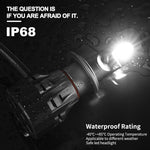 Pair LED Headlight Kit Driving Lamp CSP H7 High Low Beam Canbus ERROR FREE