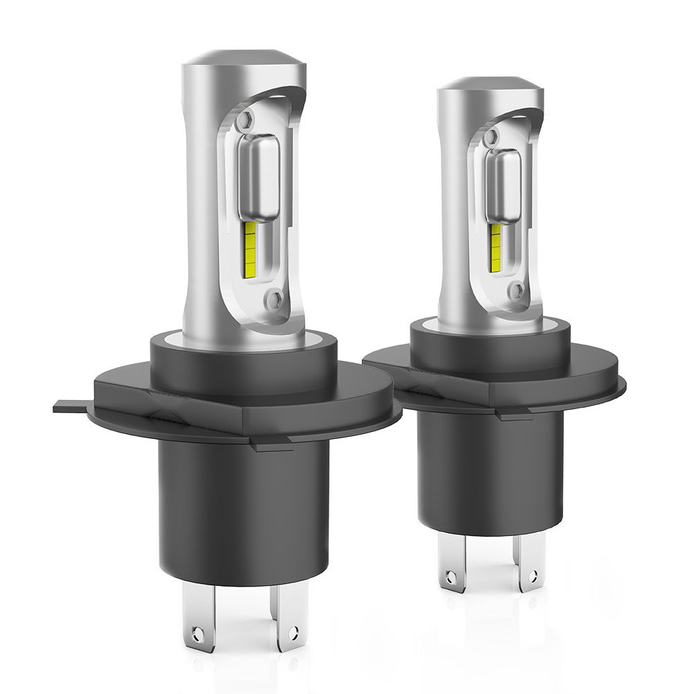Pair LED Headlight Kit Driving Lamp H4 HB2 9003 High Low Beam 12000LM pair