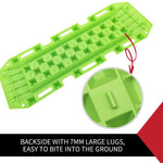 Pair Recovery Tracks Green Sand Mud Snow Grass Track 4WD 4x4 ATV CAR Offroad 10T