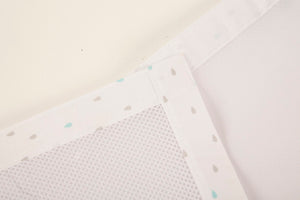 Purair Breathable Cot Bumper - Tear Drop