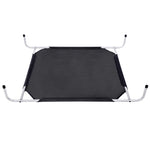 i.Pet Large Canvash Heavy Duty Pet Trampoline - Black