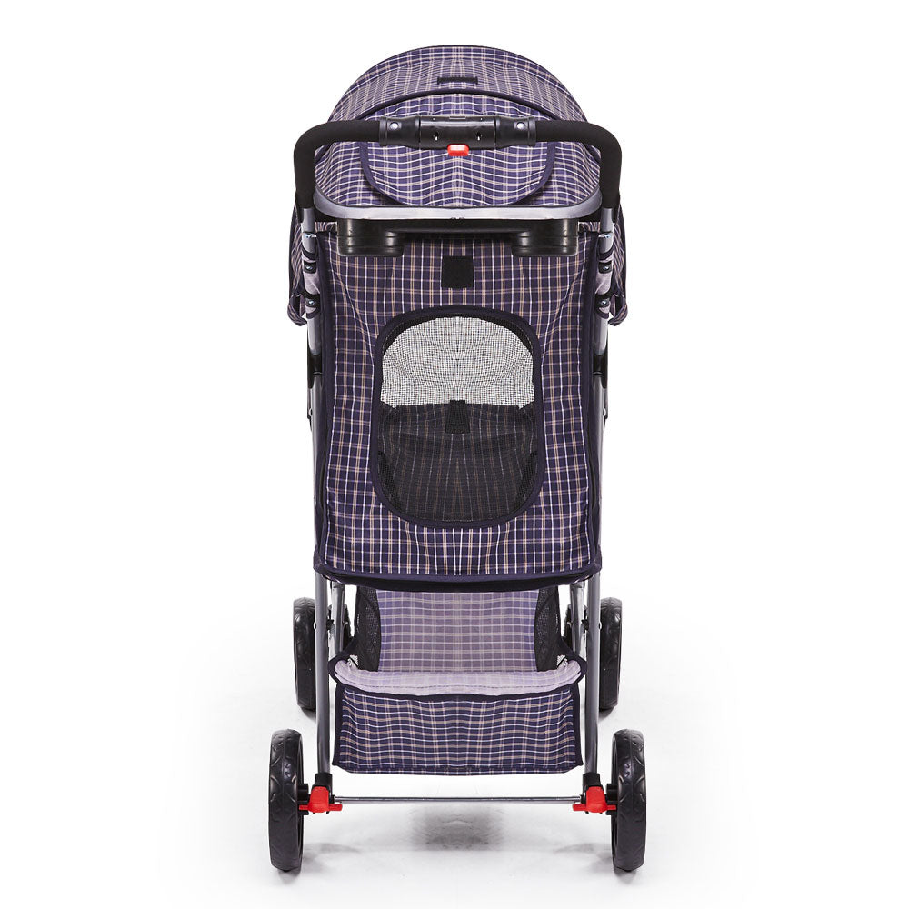 Pet 4 Wheel Pet Stroller - Blue