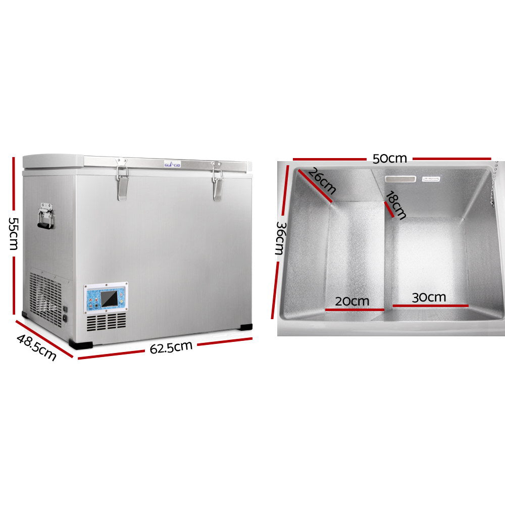 Glacio 70L Portable Fridge & Freezer 