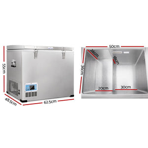 Glacio 70L Portable Fridge & Freezer 